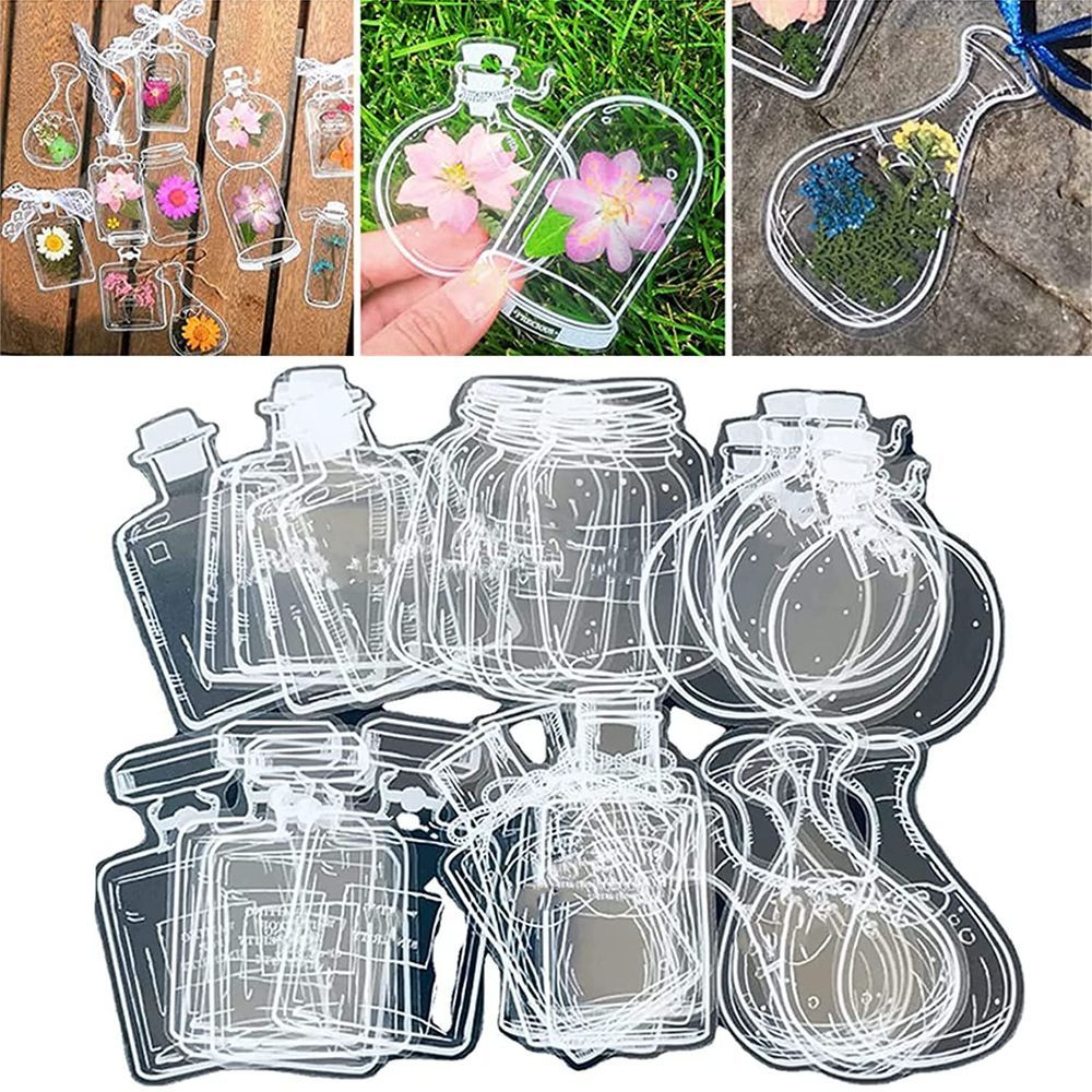 30Pcs DIY Transparent Dried Fl – обзор и цена Dried Flower Bookmark