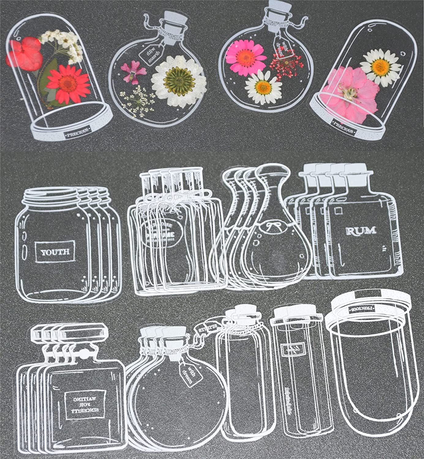 30Pcs DIY Transparent Dried Fl – обзор и цена Dried Flower Bookmark