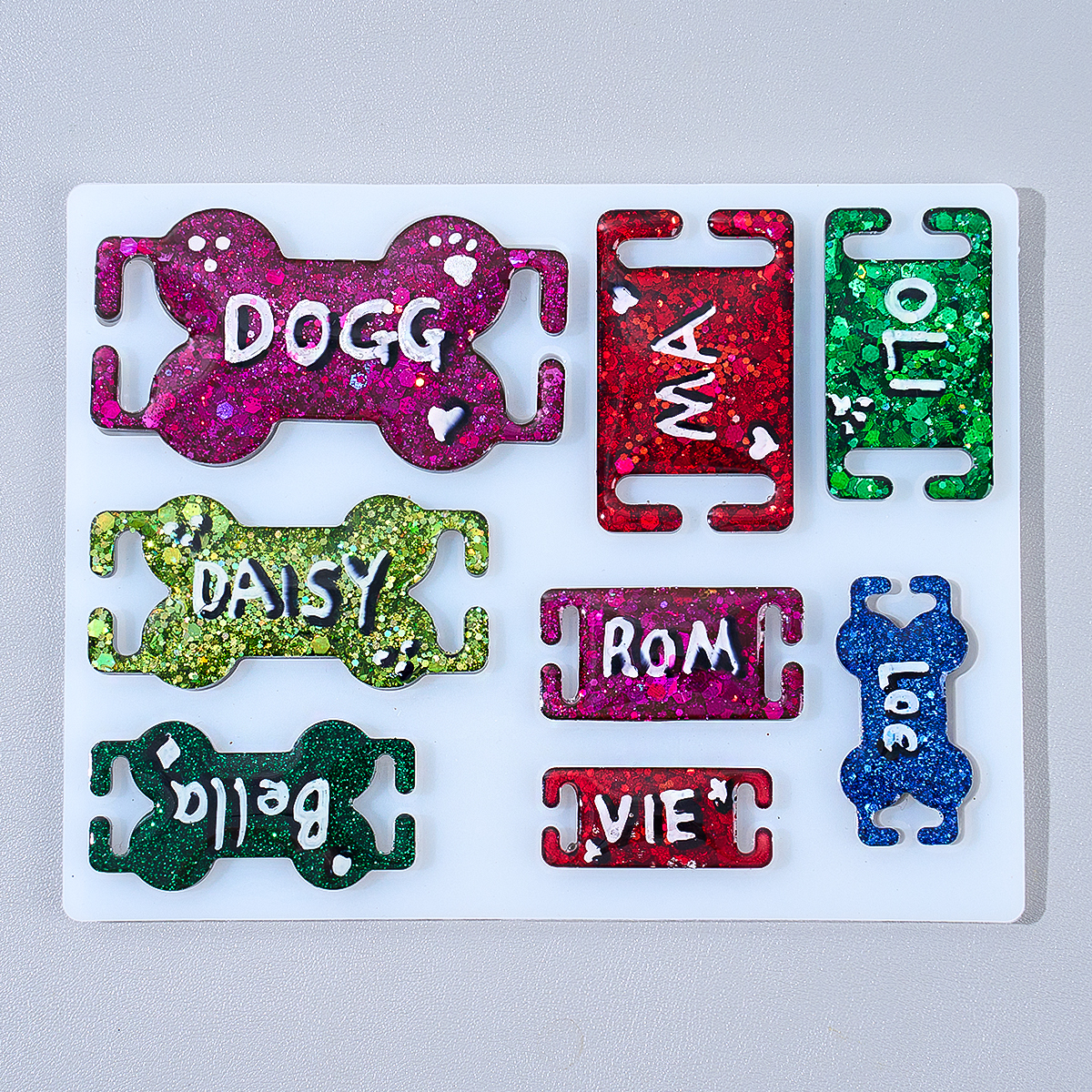 DIY Cat Dog ID Tag Silicone Mo – обзор и цена Pet Portrait Custom
