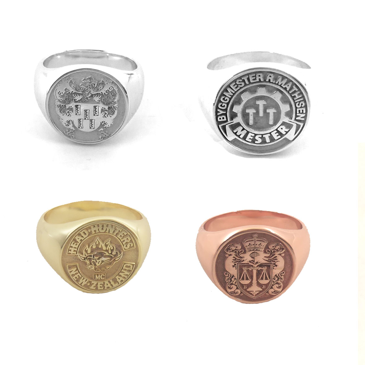 Custom Engraved 17mm Round Top – обзор и цена Initial Ring Custom