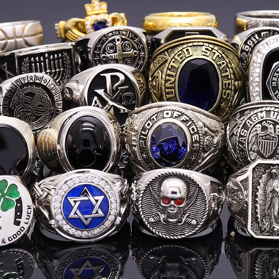 Custom Rings Contact  Us To Ch – обзор и цена Initial Ring Custom