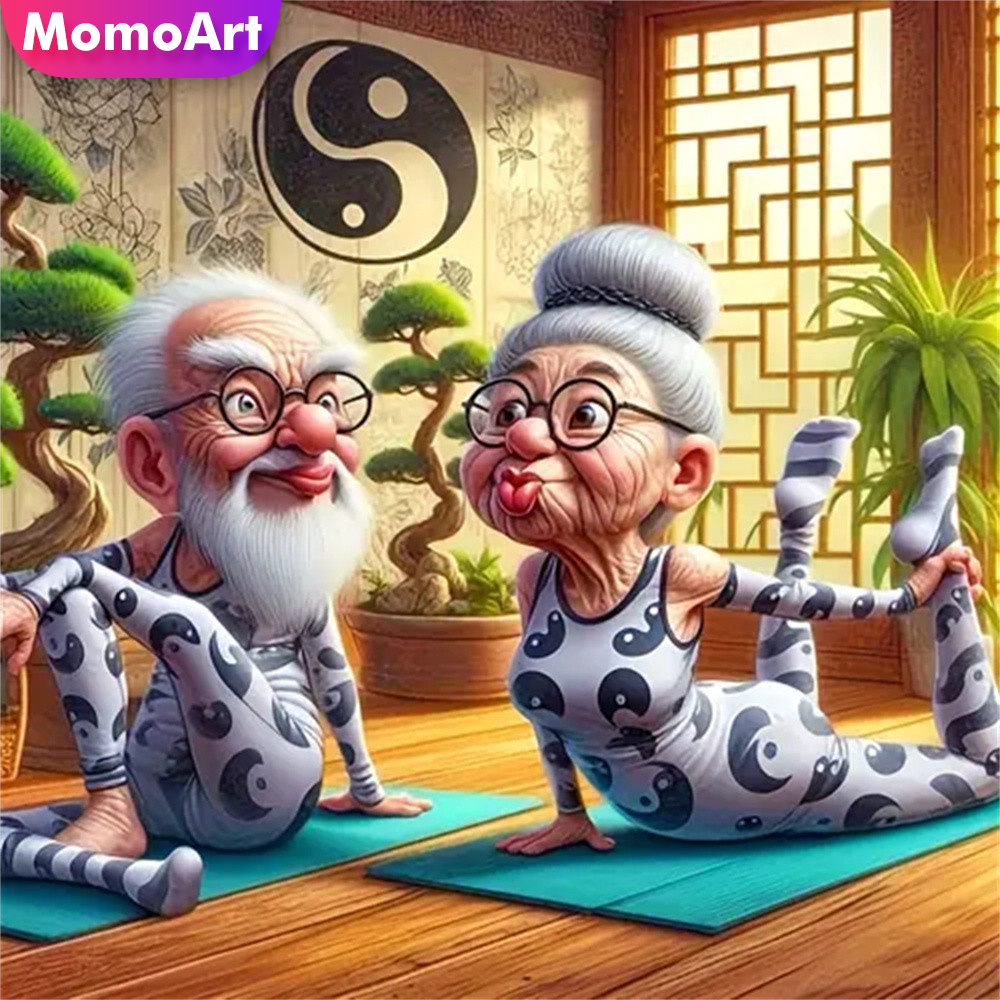 Momoart Old People Diamond Mos – обзор и цена Photo Mosaic Print