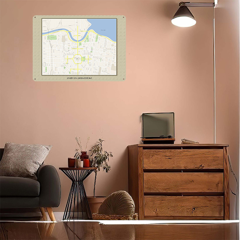 Silent Hill Revelation Map Met – обзор и цена Custom Map Poster