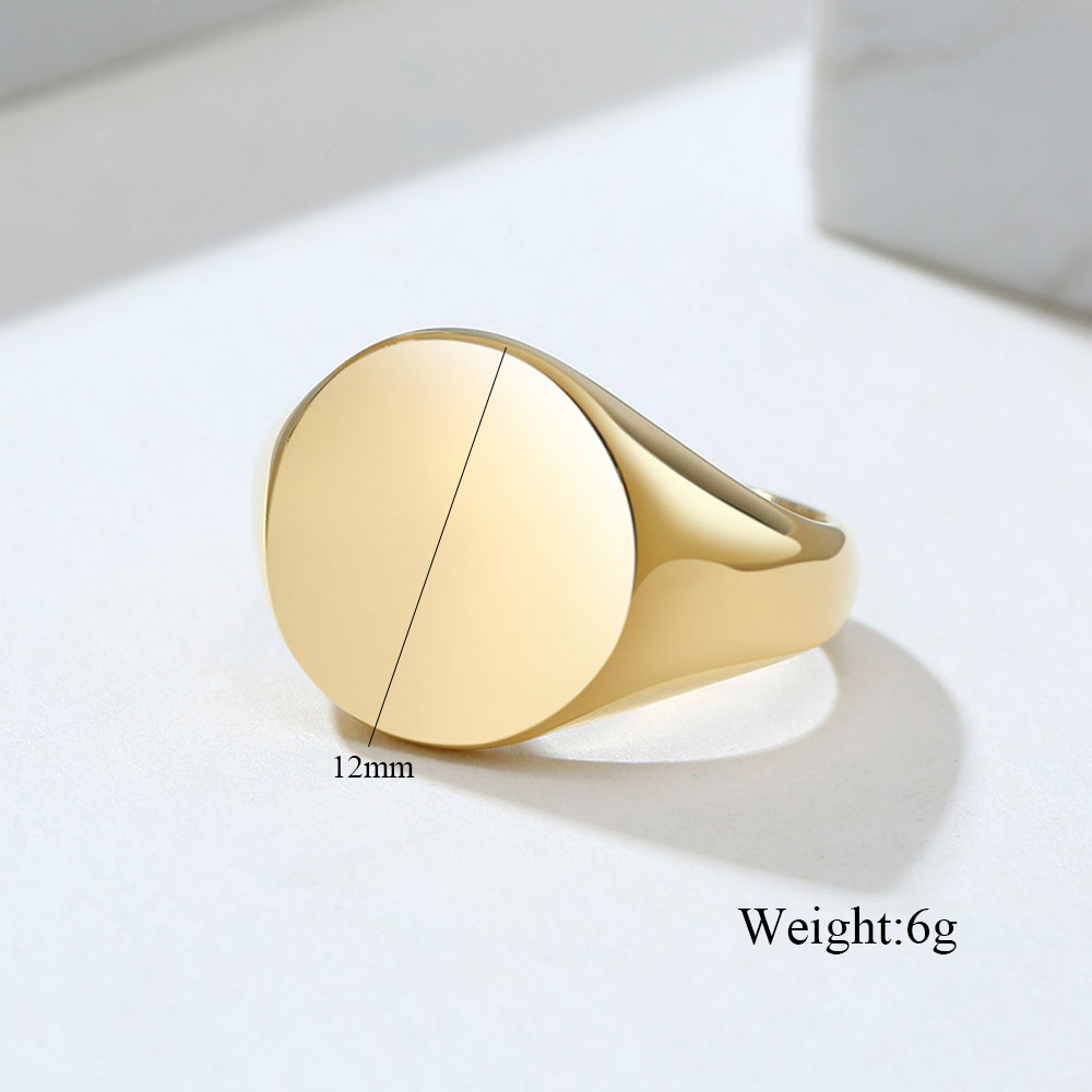 Personalised Initial Engrave C – обзор и цена Initial Ring Custom