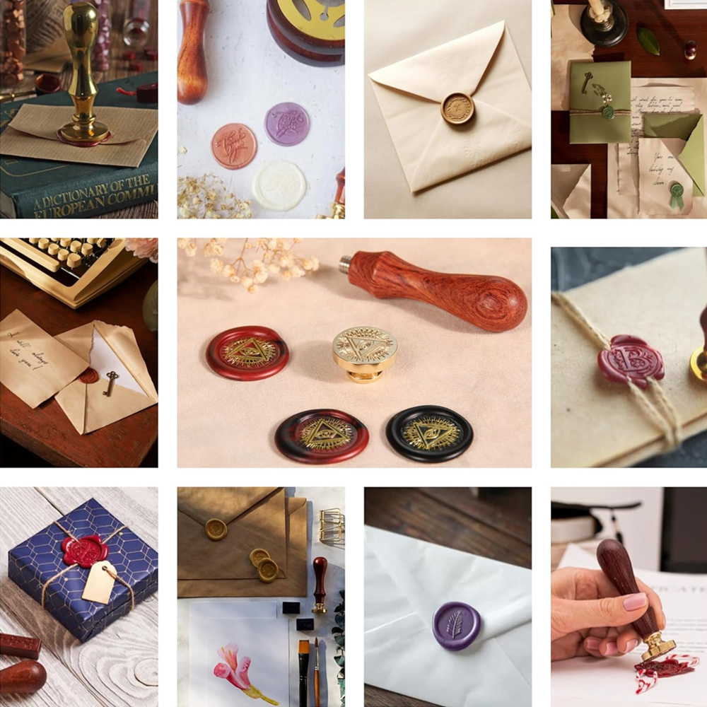 Custom Wax Seal Stamp, Persona – обзор и цена Wax Seal Letter Kit