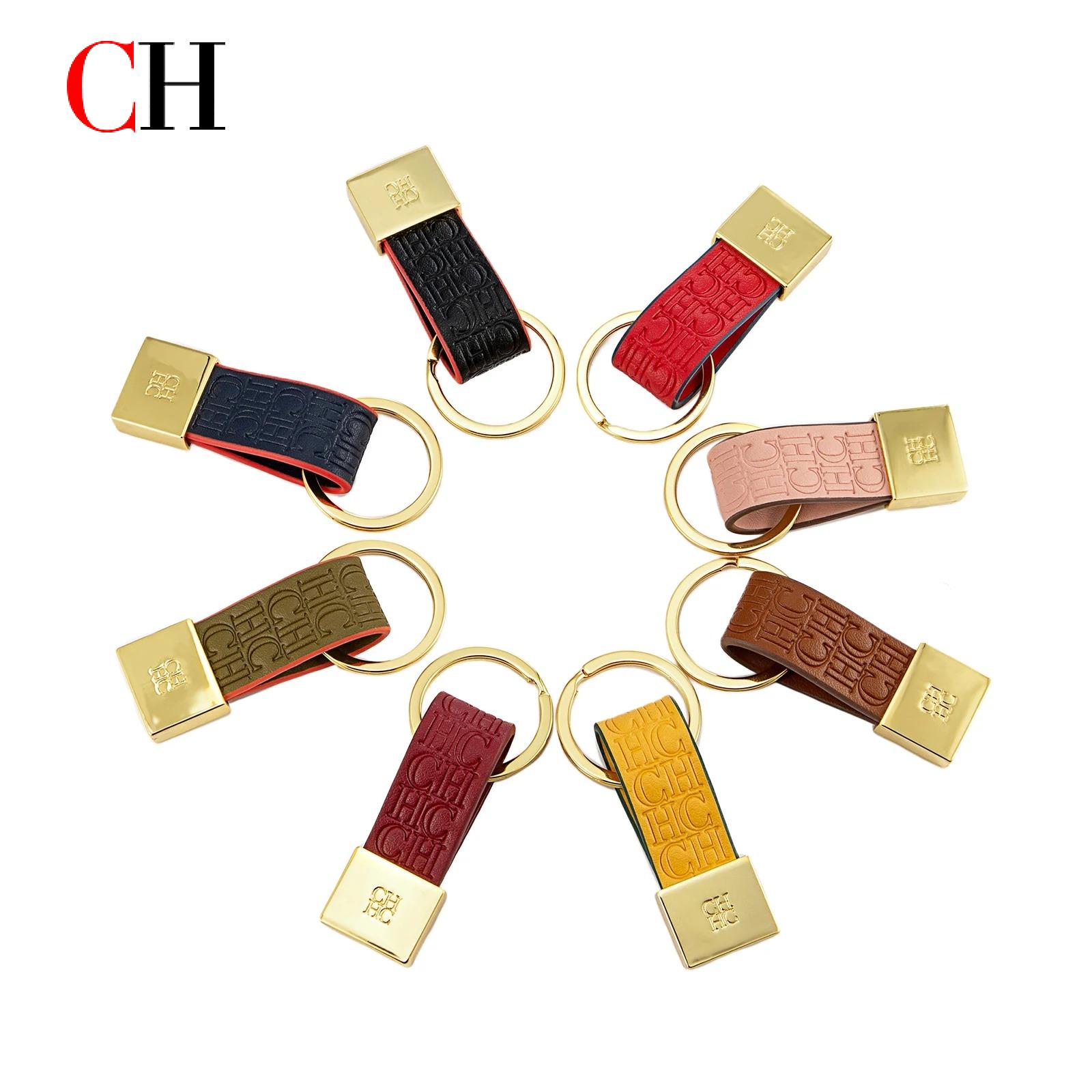 CH Embossed Monogram Leather K – обзор и цена Monogram Keychain Leather