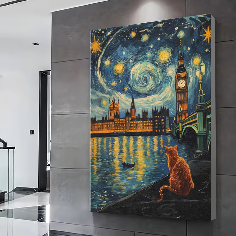 London Night Sky Prints Poster – обзор и цена Custom Night Sky