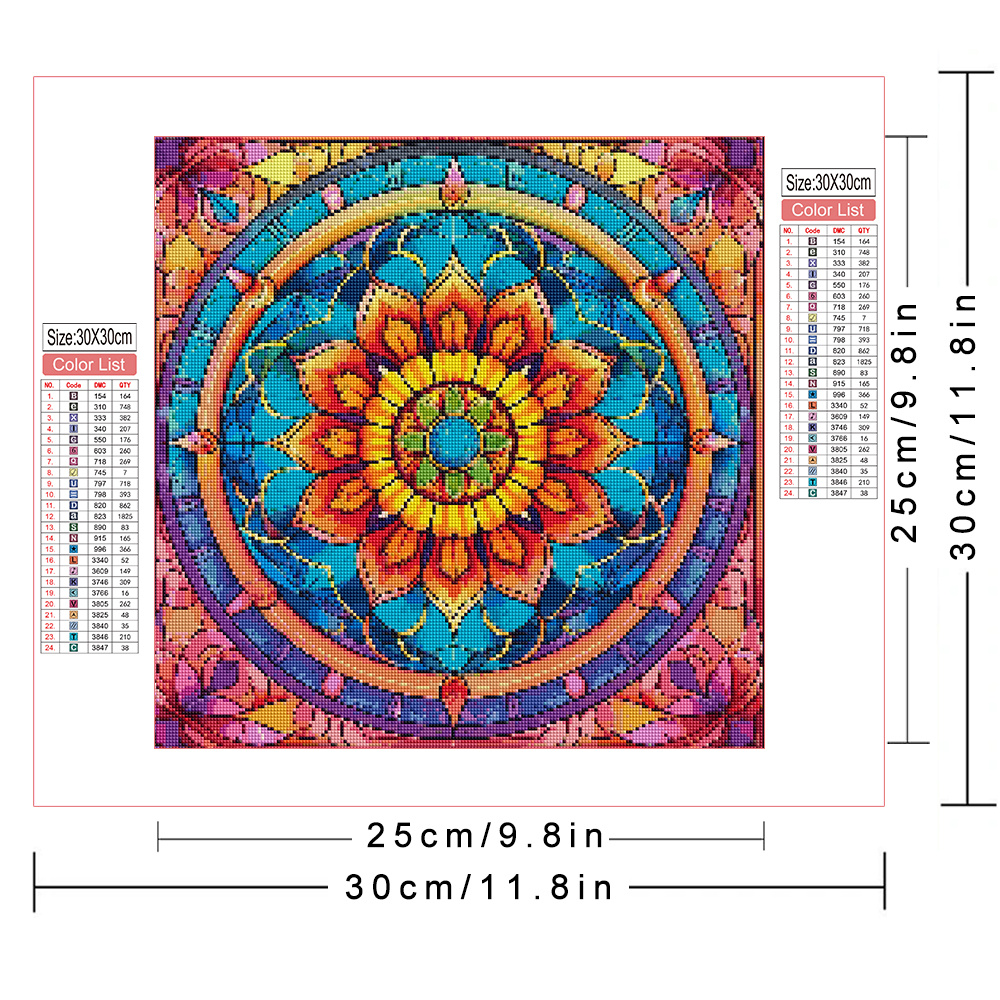 Diamond Painting Mandala Flowe – обзор и цена Photo Mosaic Print