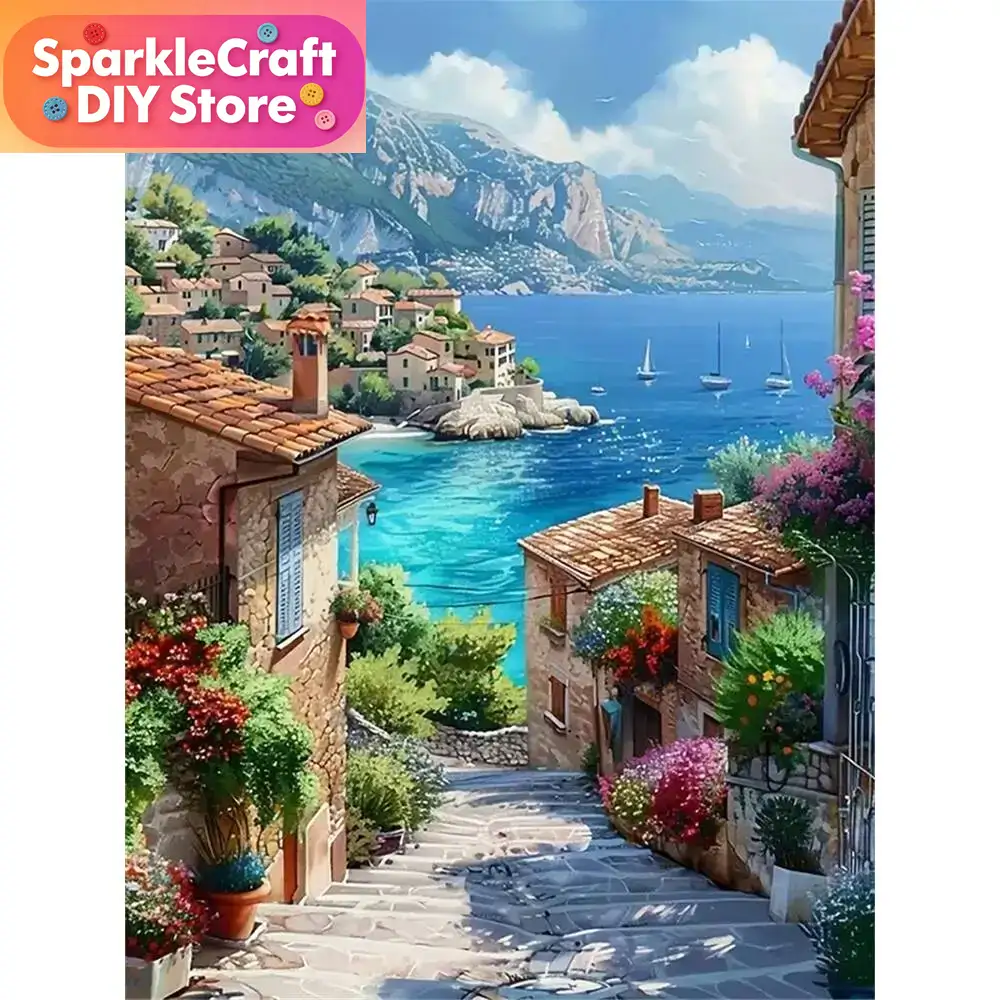 1pc frameless  Diamond Paintin – обзор и цена Photo Mosaic Print