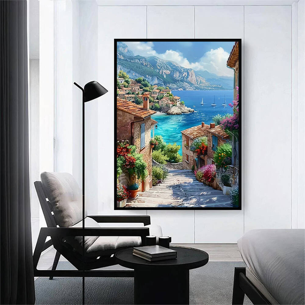 1pc frameless  Diamond Paintin – обзор и цена Photo Mosaic Print