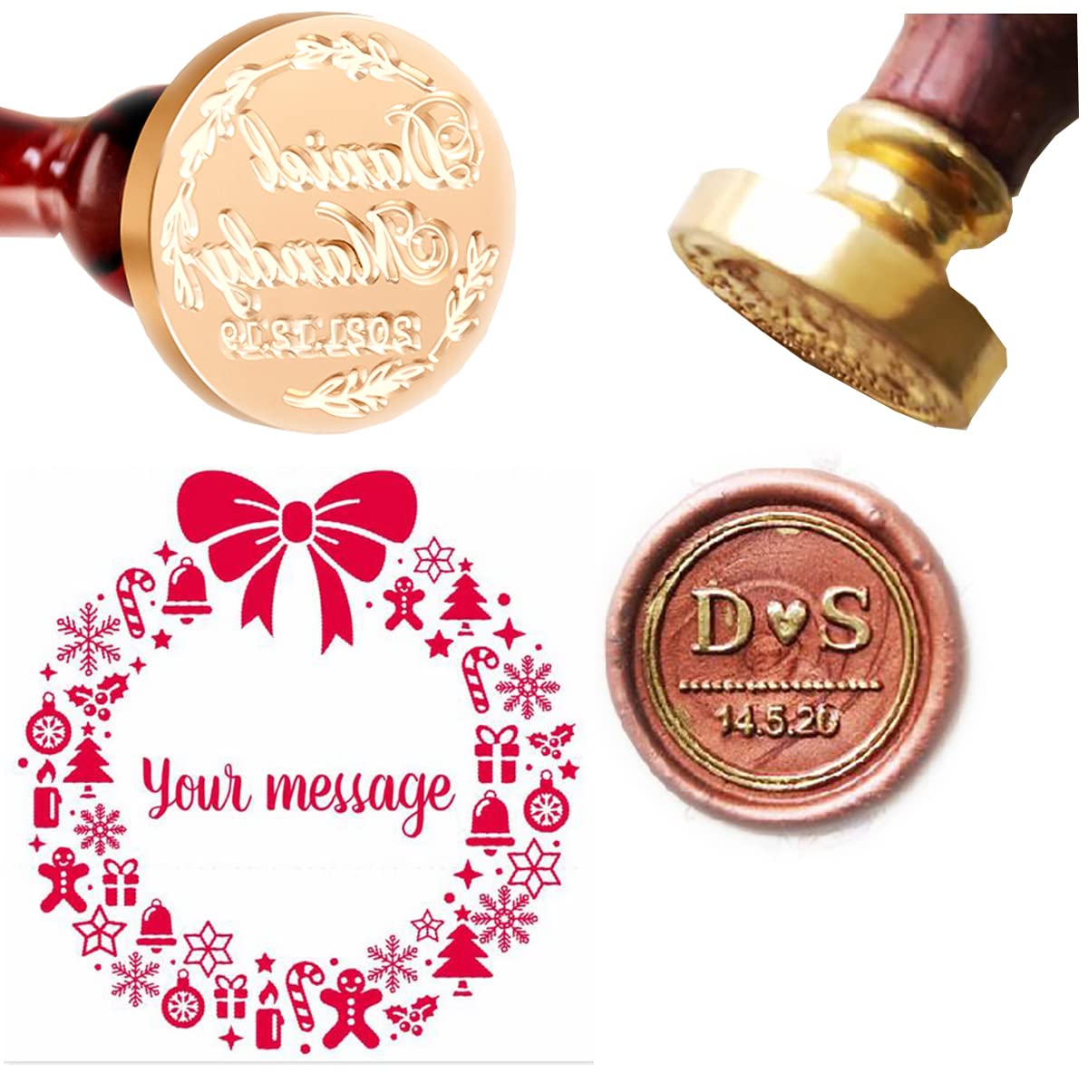 Custom Letter Wax Seal Stamp K – обзор и цена Wax Seal Letter Kit