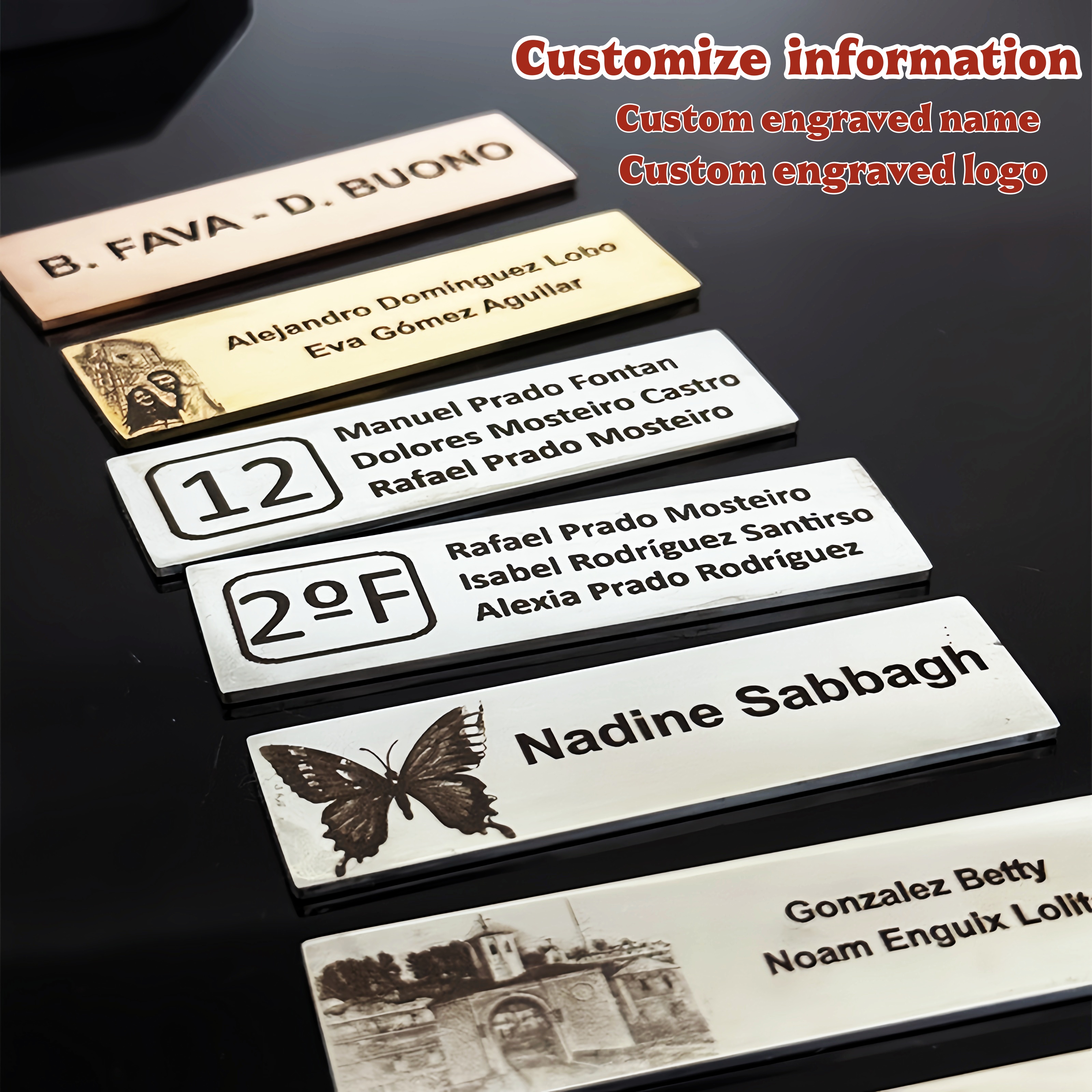70x20mm Personalize Custom Met – обзор и цена Personalized Name Box
