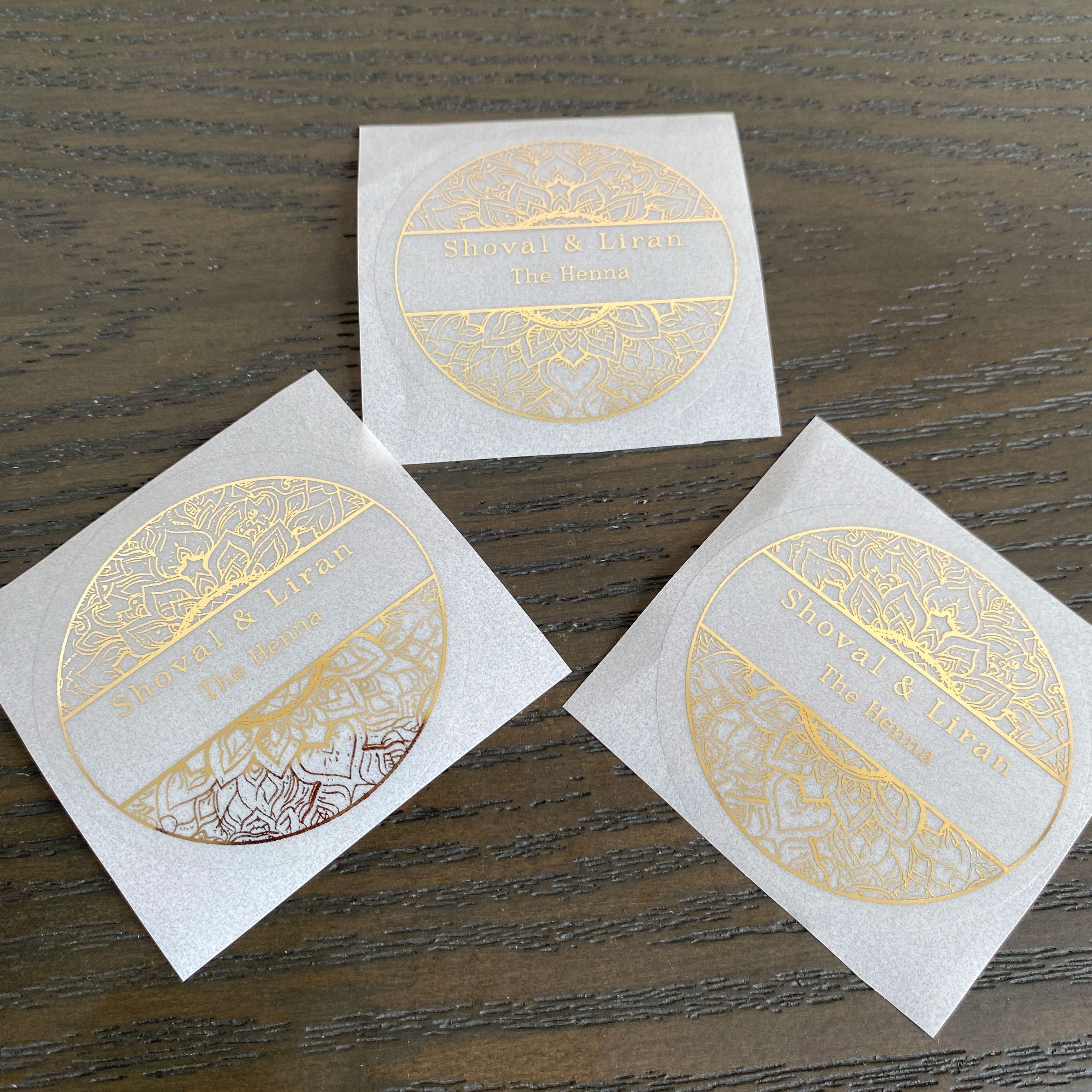Custom henna day candle sticke – обзор и цена Personalised Candle Label