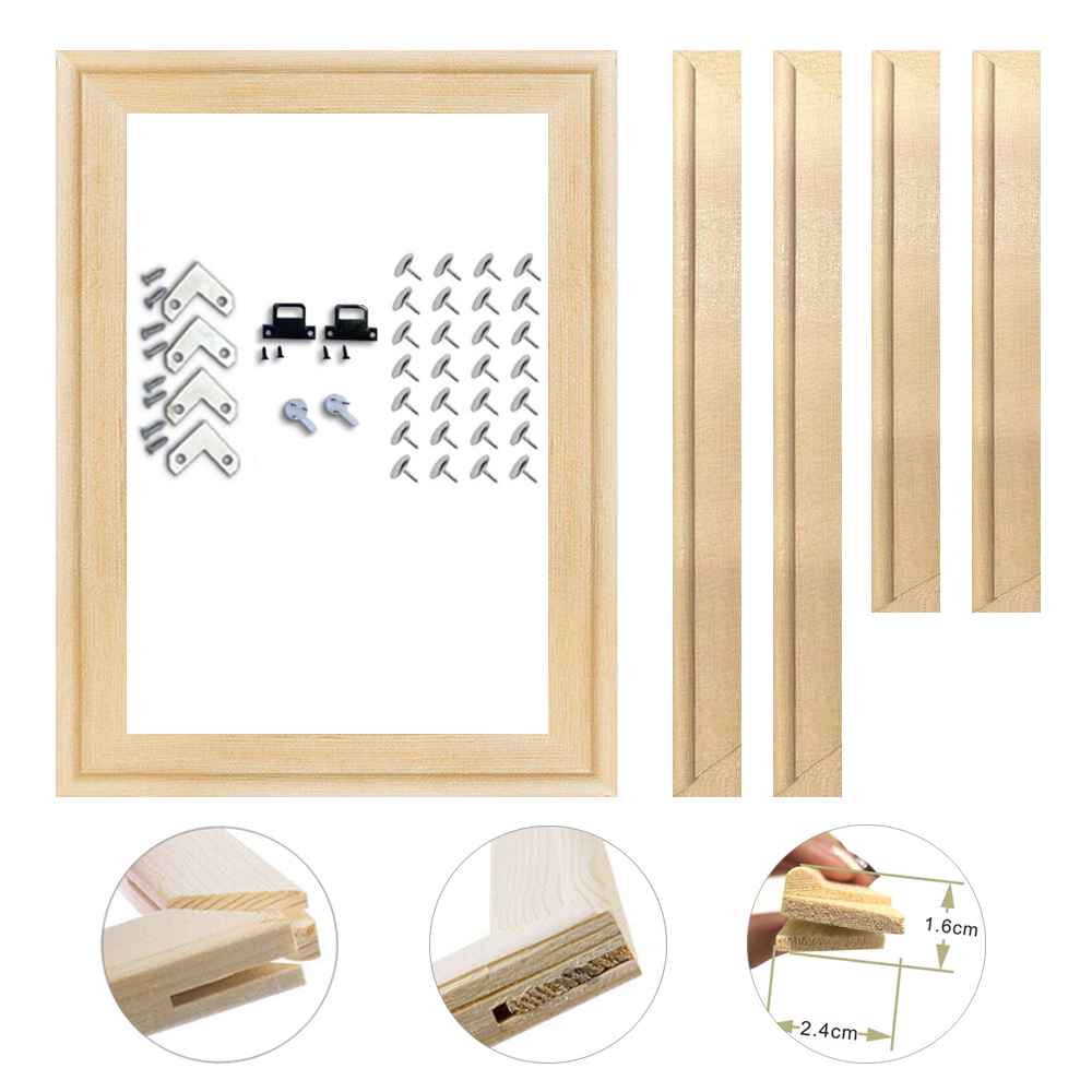 30x40 50x70 70x100cm Canvas Fr – обзор и цена Engraved Wood Frame