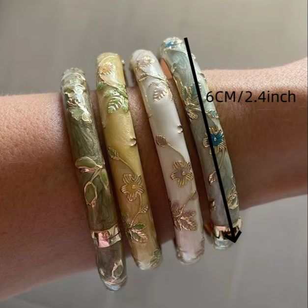 4 small floral bracelets ename – обзор и цена Coordinates Bracelet