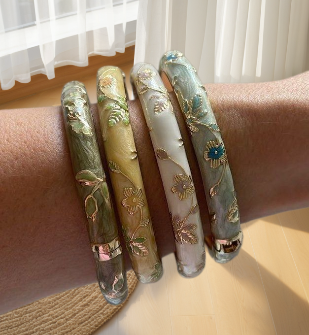 4 small floral bracelets ename – обзор и цена Coordinates Bracelet