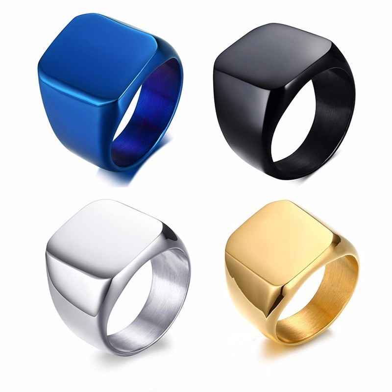 Vnox Free Personalized Stamp R – обзор и цена Initial Ring Custom