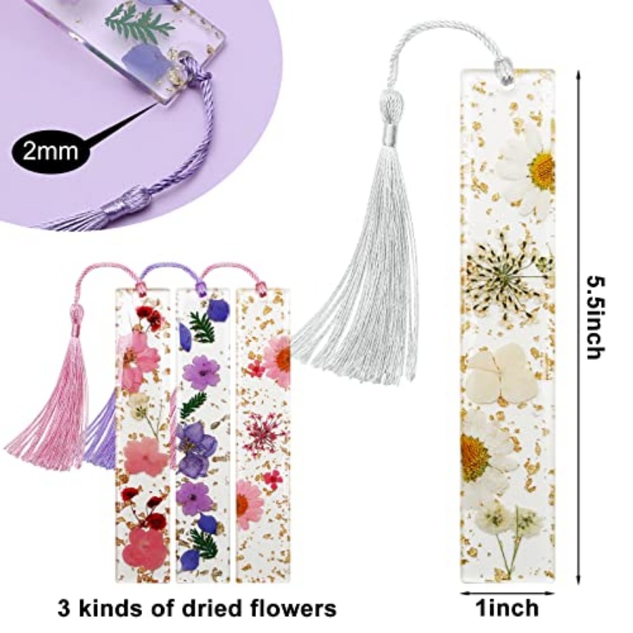 Bookmarks for Women, Book Mark – обзор и цена Dried Flower Bookmark