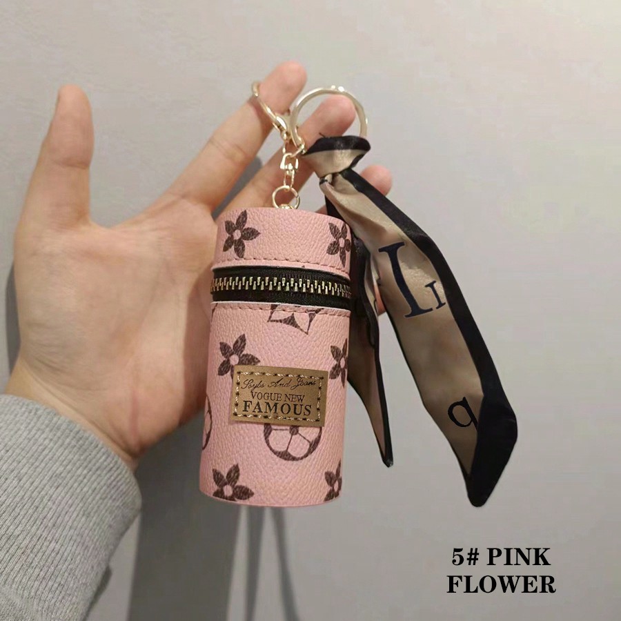 1pc Monogram Print Lipstick Ho – обзор и цена Monogram Keychain Leather