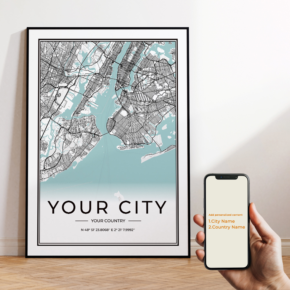 Custom Personalized City And C – обзор и цена Custom Star Map
