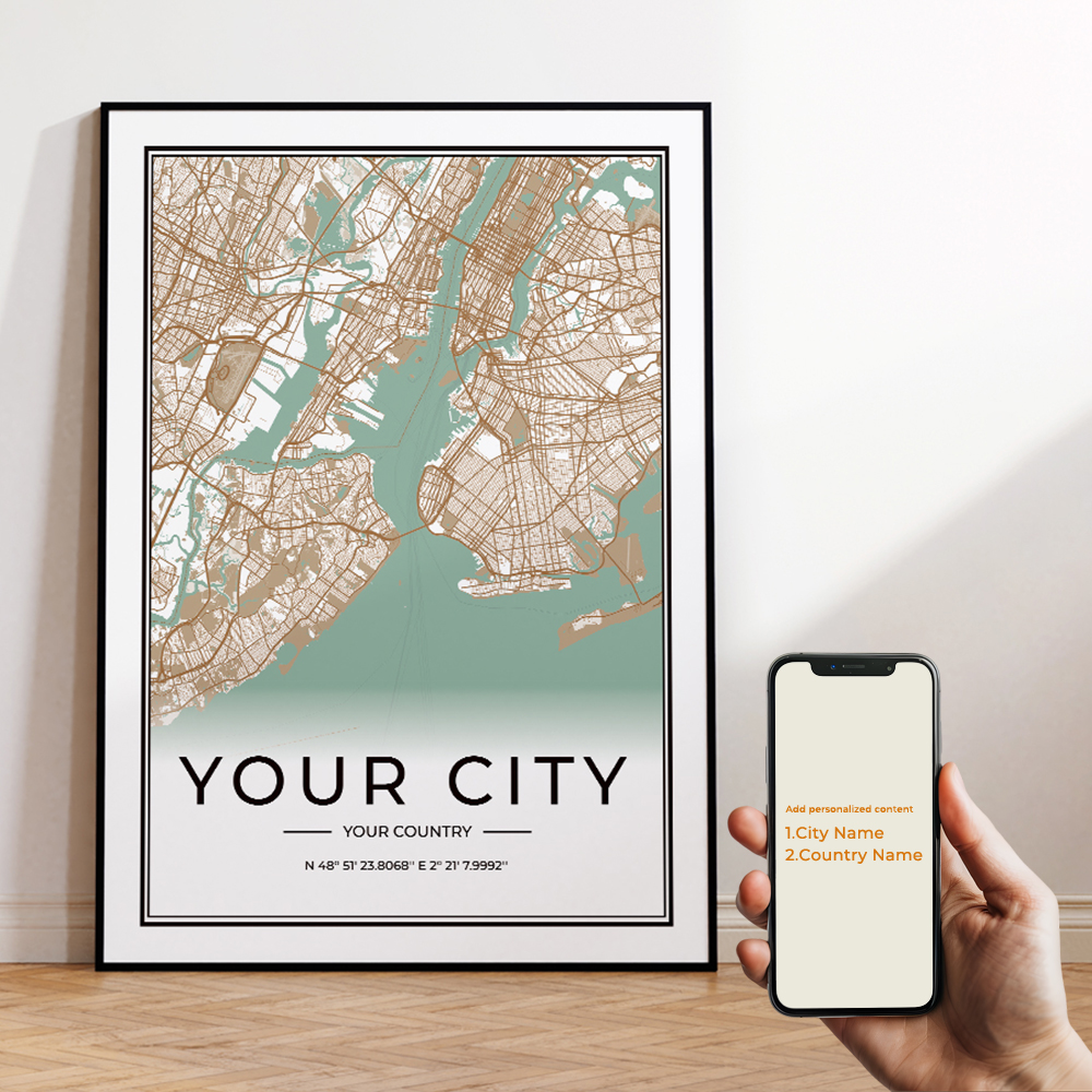 Custom Personalized City And C – обзор и цена Custom Star Map