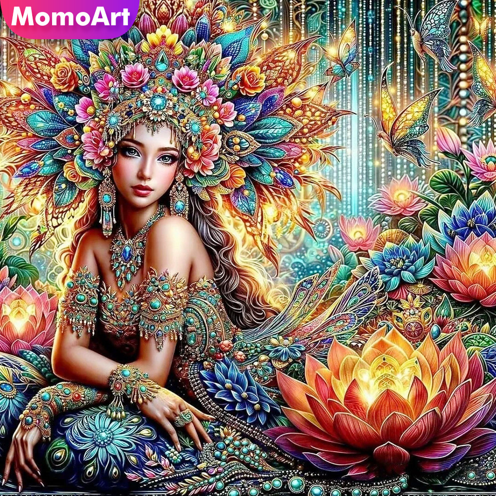Momoart Diamond Mosaic Woman R – обзор и цена Photo Mosaic Print