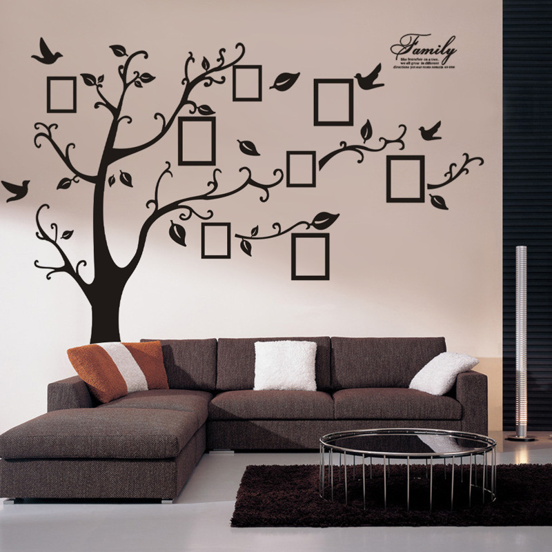 Large Size Photo Tree PVC Wall – обзор и цена Family Tree Print