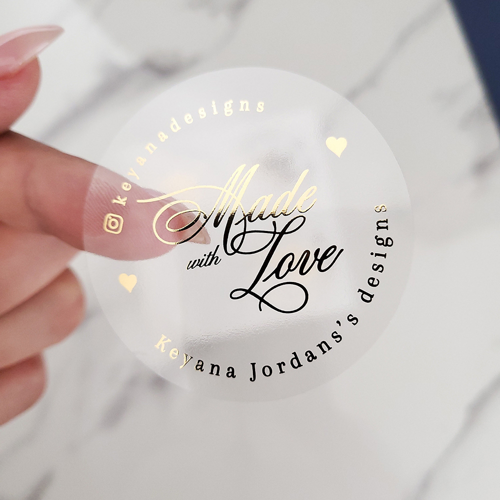 Custom 50pcs Round Gold Foil C – обзор и цена Personalised Candle Label