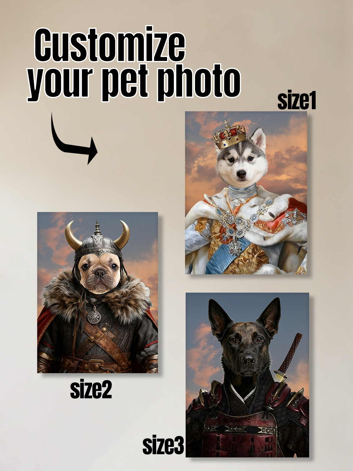Customized Canvas Painting Roy – обзор и цена Pet Portrait Custom