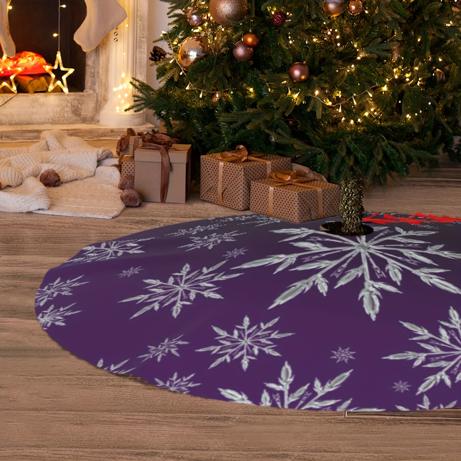 VIKAMA Deep Purple Snowflake P – обзор и цена Family Tree Print