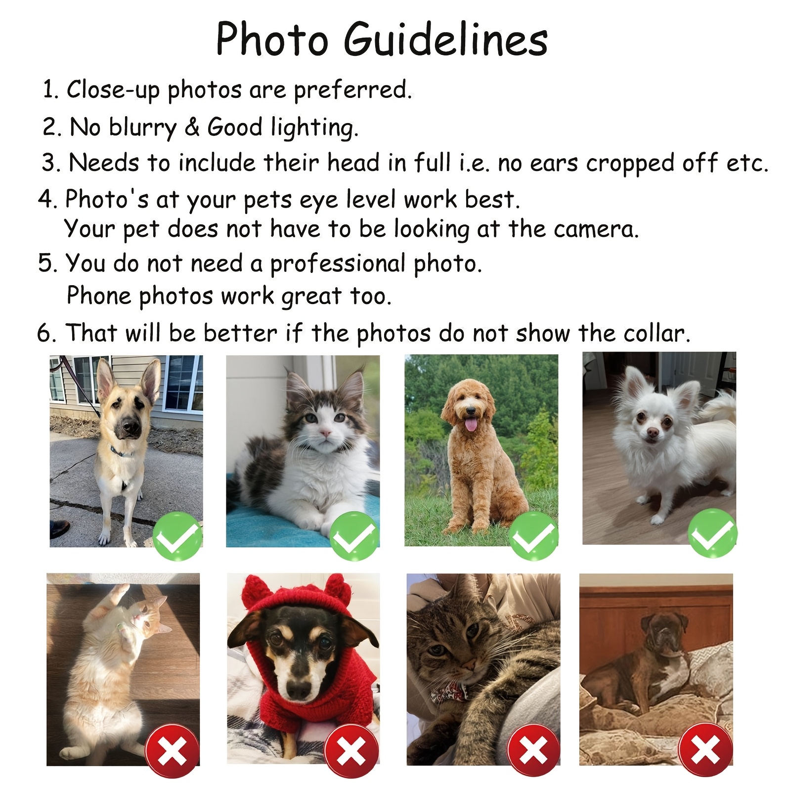 1PC 2D Flat Metal Tin Sign Cus – обзор и цена Pet Portrait Custom