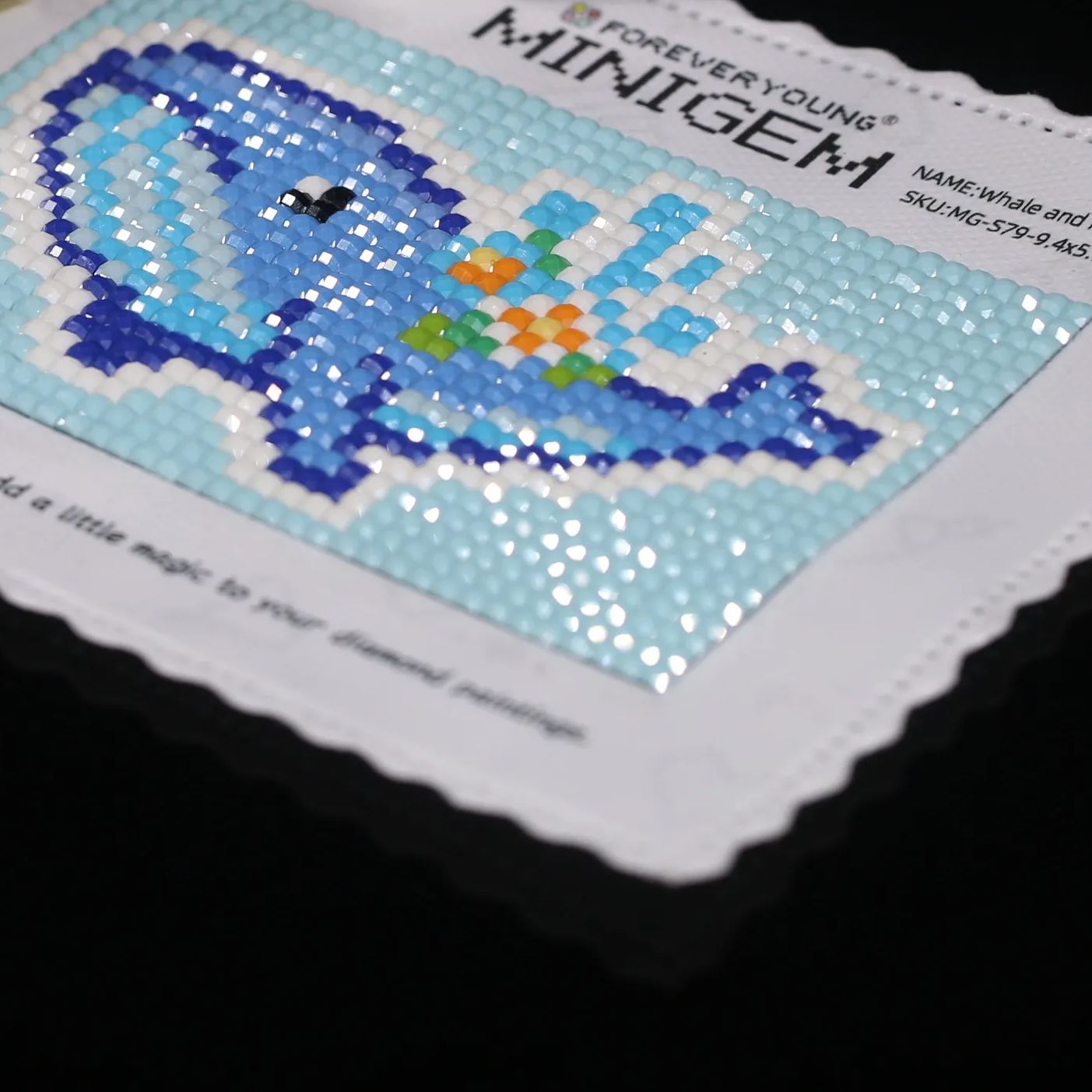 Minigem®: Whale and Flower 9.4 – обзор и цена Photo Mosaic Print