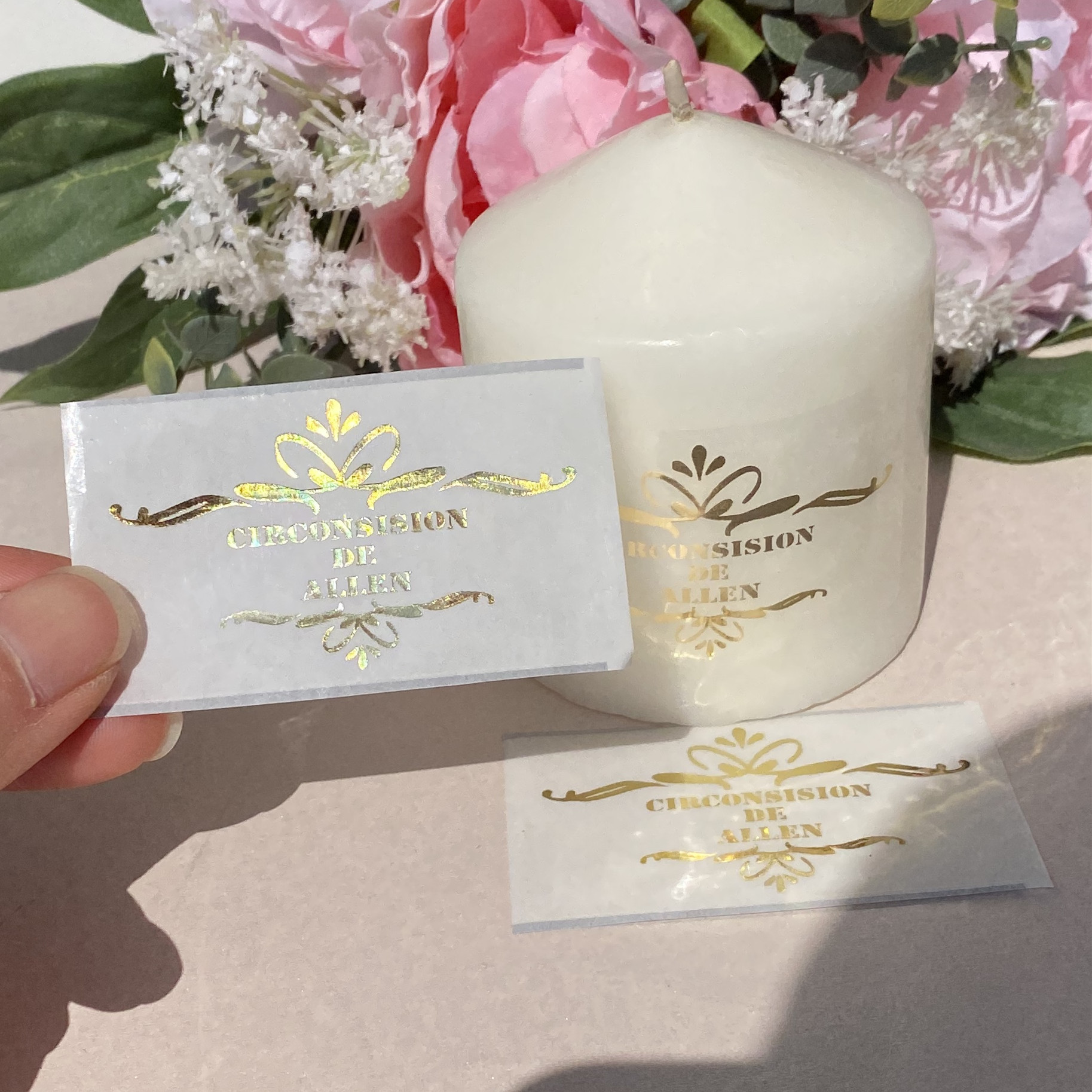 Personalized Boy Circumcision  – обзор и цена Personalised Candle Label
