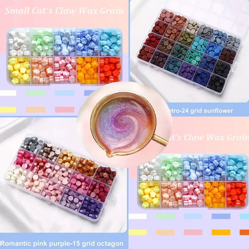 600Pcs Box Sealing Wax Beads,  – обзор и цена Wax Seal Letter Kit