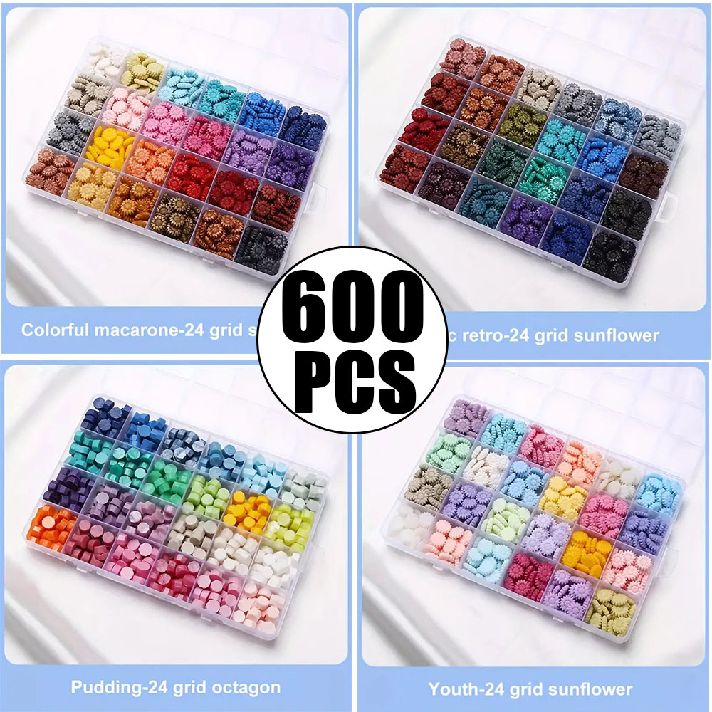 600Pcs Box Sealing Wax Beads,  – обзор и цена Wax Seal Letter Kit