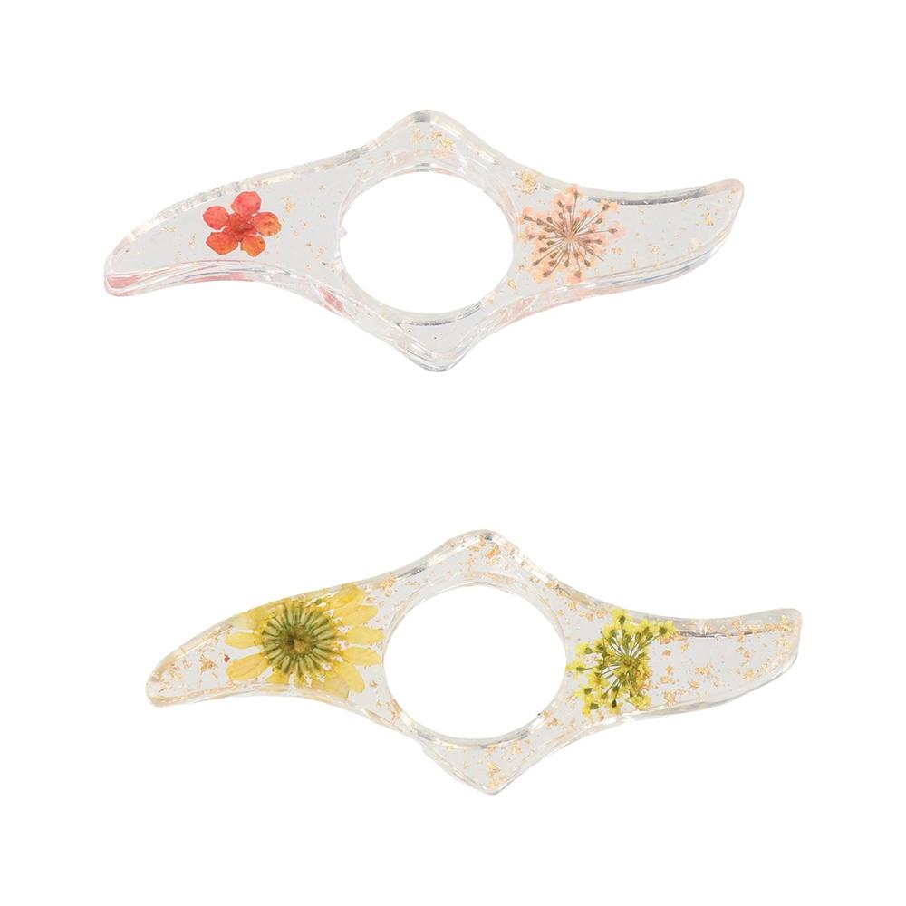 Book Accessories Acrylic Thumb – обзор и цена Dried Flower Bookmark