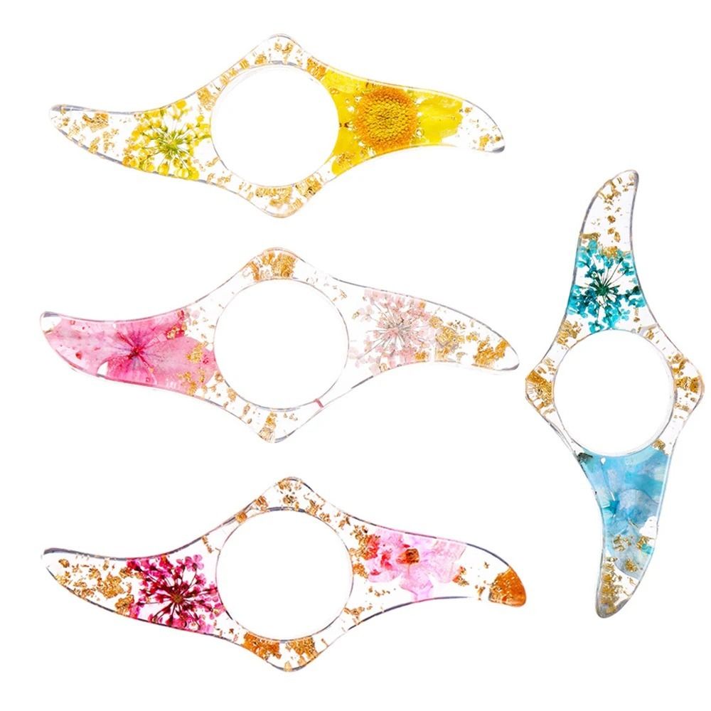 Book Accessories Acrylic Thumb – обзор и цена Dried Flower Bookmark