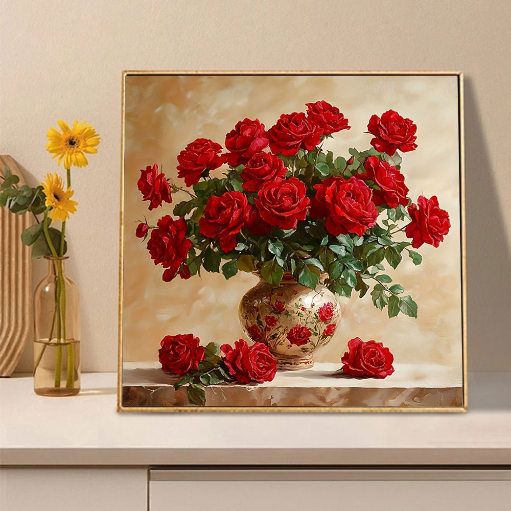 Rose Diamond Painting Full Squ – обзор и цена Photo Mosaic Print