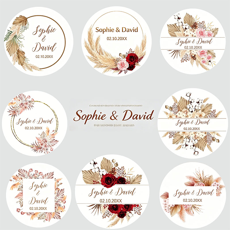 Personalized Boho Dried Pampas – обзор и цена Personalized Name Box