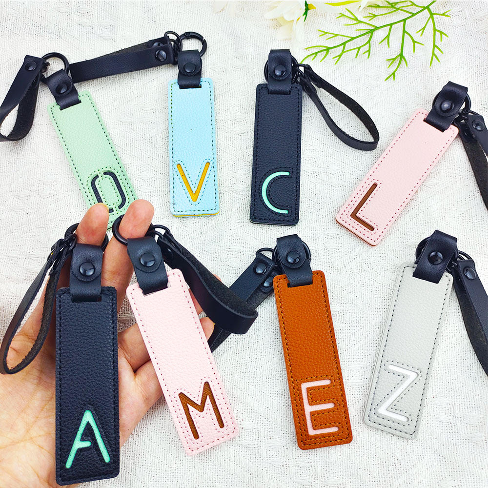 Classic Pu Leather Keychain A- – обзор и цена Monogram Keychain Leather
