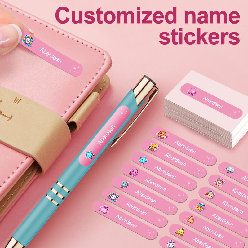Personalized Waterproof Sticke – обзор и цена Personalized Name Box