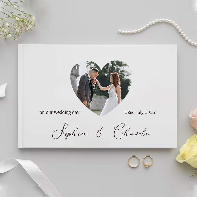 Personalized Guest Book for We – обзор и цена Custom Photo Book
