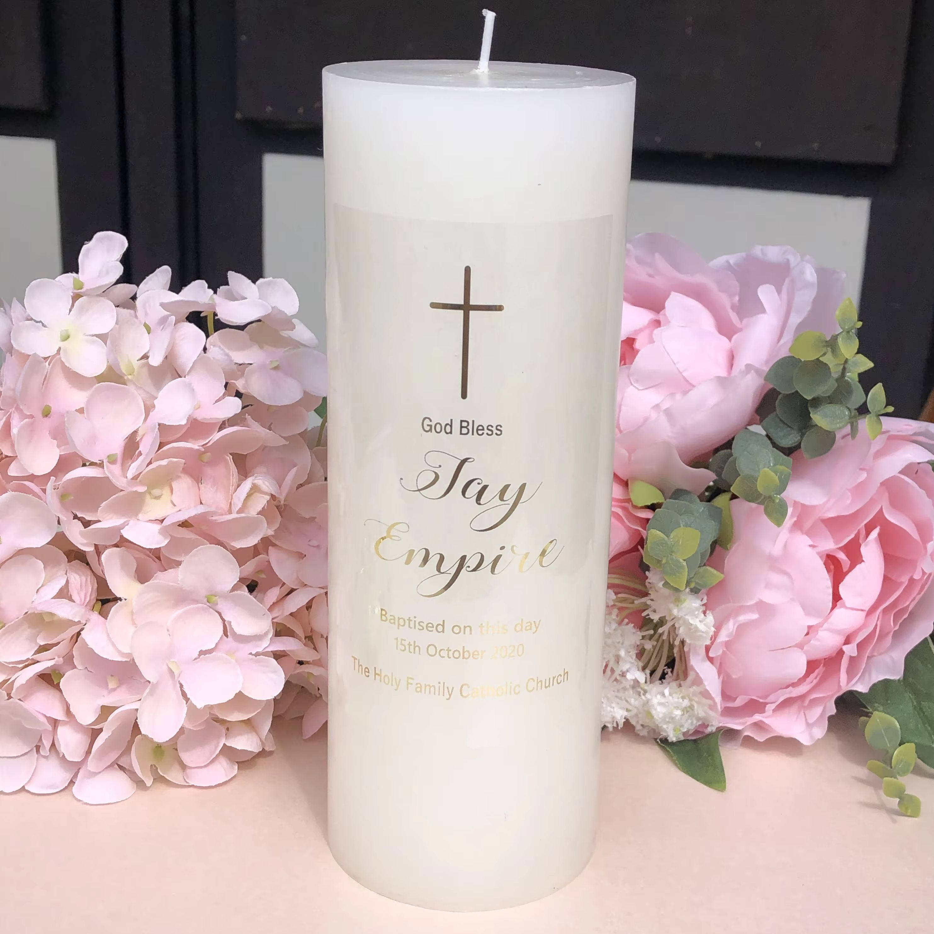 1 Personalised First communion – обзор и цена Personalised Candle Label
