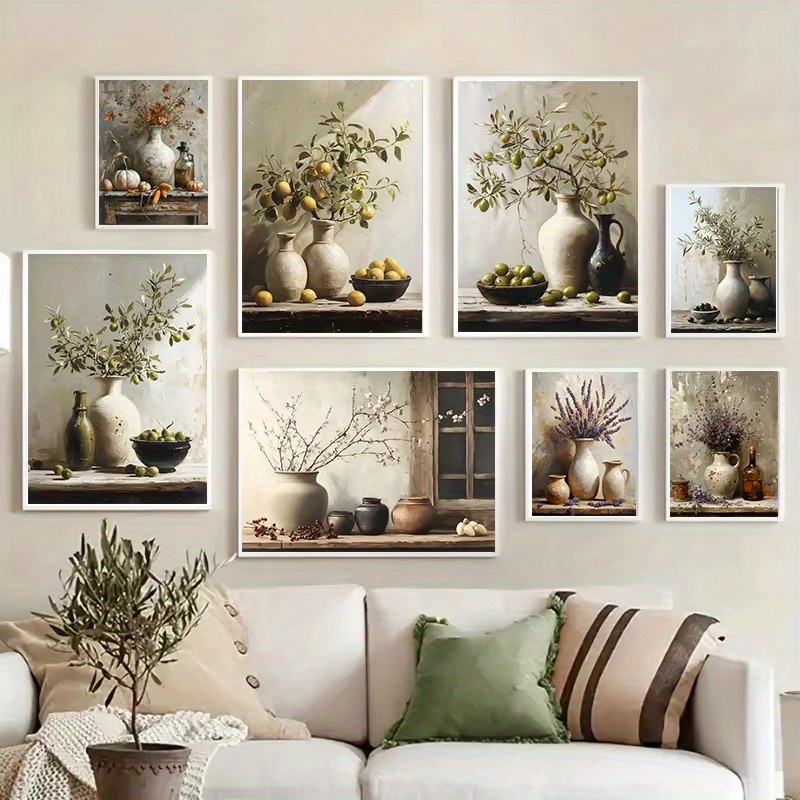 1pc Frameless  Retro Still Lif – обзор и цена Family Tree Print