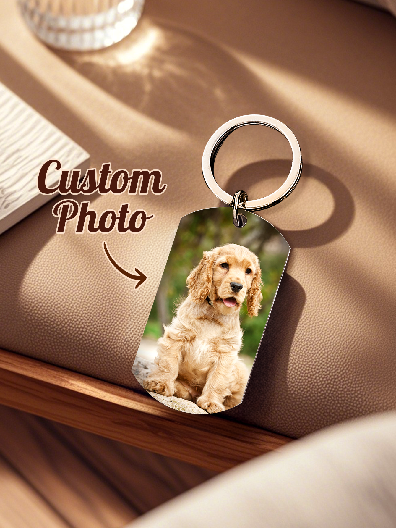 Personalized Pet Photo Keychai – обзор и цена Pet Portrait Custom