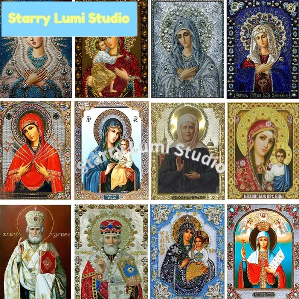 5D Full Square Painting God Mo – обзор и цена Photo Mosaic Print