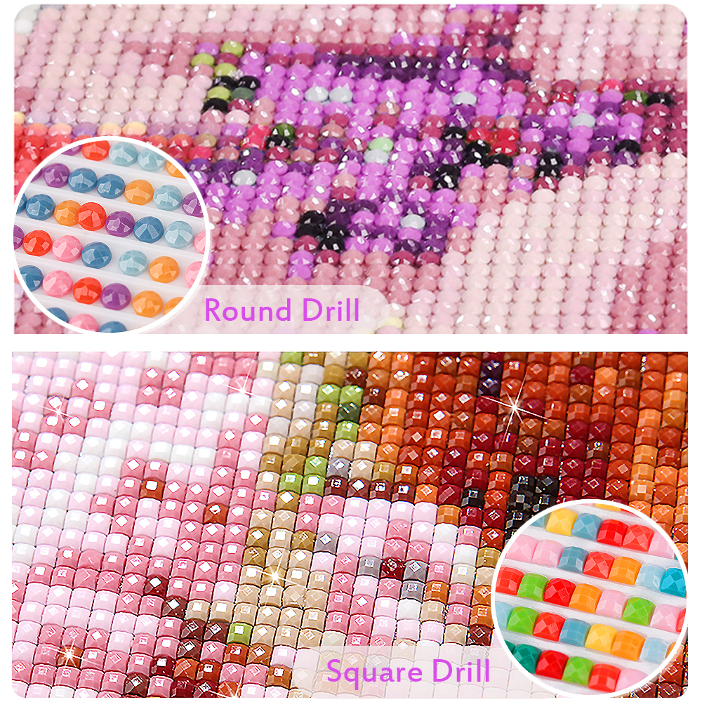 5D Diamond Painting Food Poste – обзор и цена Photo Mosaic Print