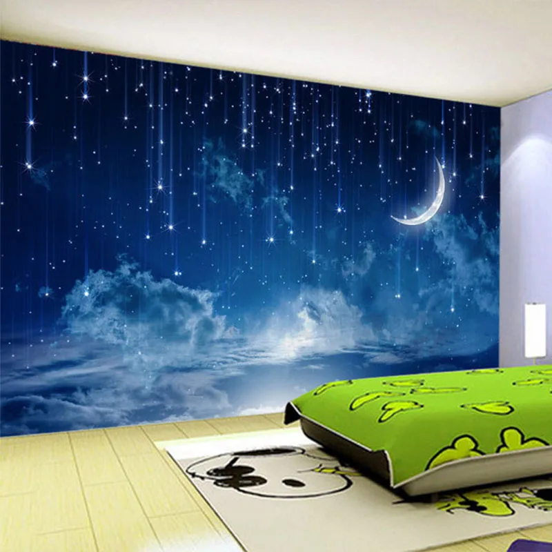 Mural Wallpaper Custom Blue Ni – обзор и цена Custom Night Sky