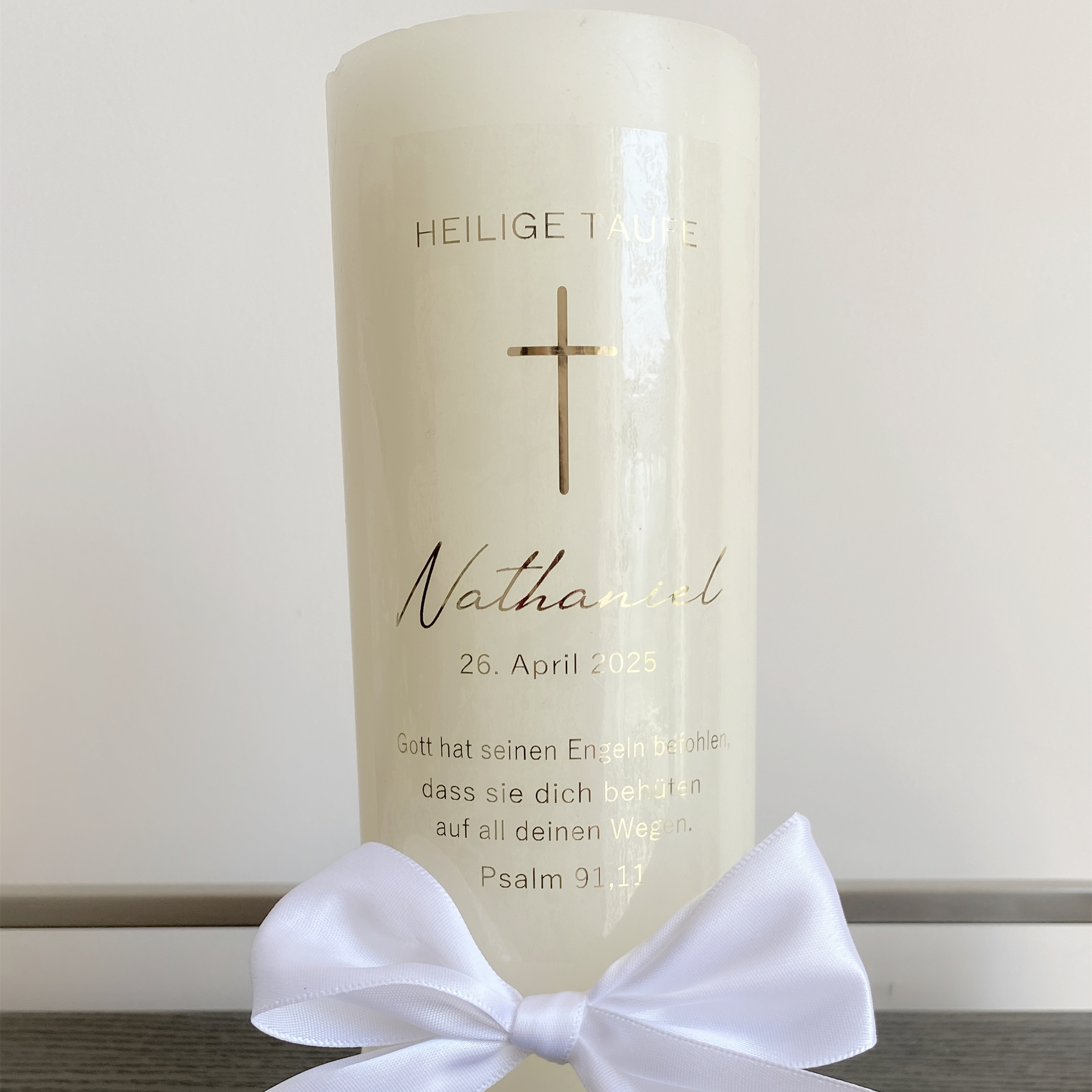 Personalized My Holy Baptism C – обзор и цена Personalised Candle Label