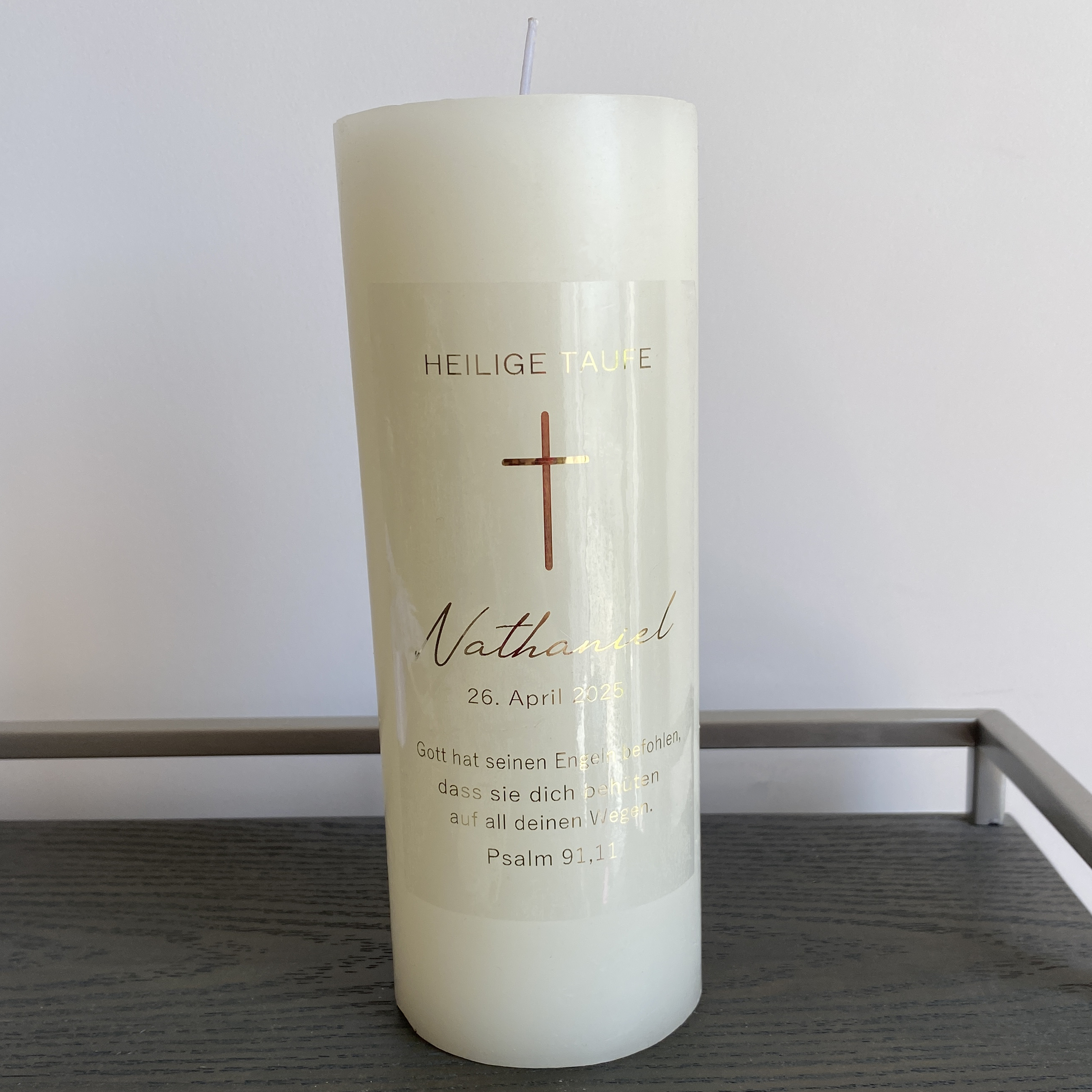 Personalized My Holy Baptism C – обзор и цена Personalised Candle Label
